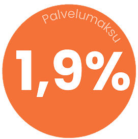 Invosy 1,9 % palvelumaksu – markkinoiden edullinen laskutuspalvelu ilman piilokuluja